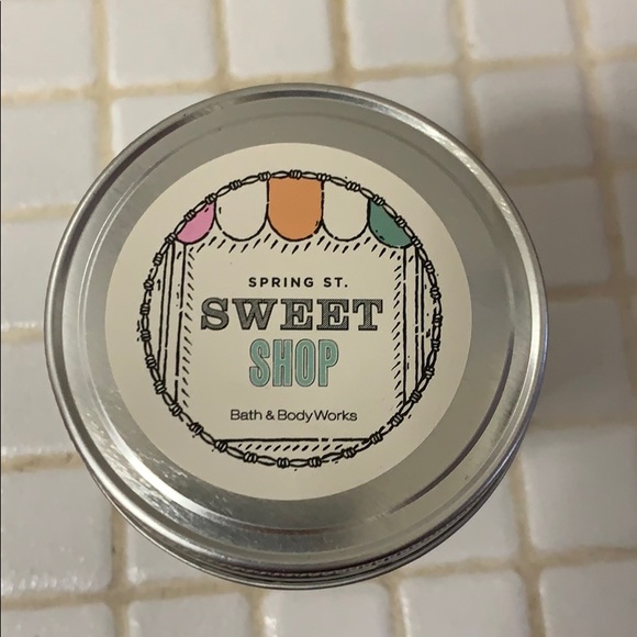 RARE Raspberry Peach Macaron Sweet Shop Mason Jar Candle - Picture 8 of 14